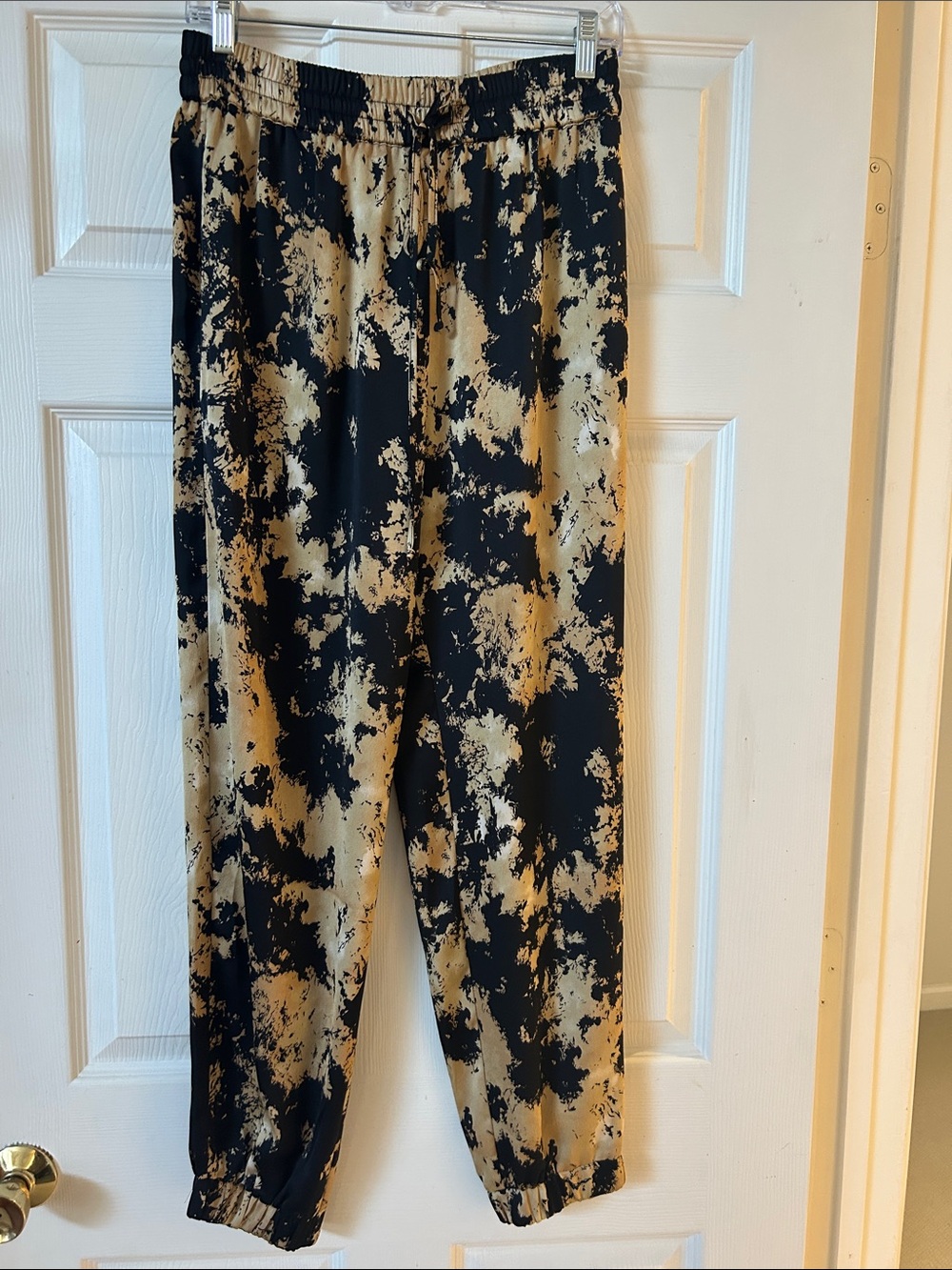 Black and Tan Joggers